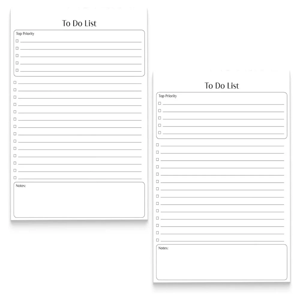 To do list notepad